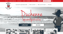 Desktop Screenshot of duchenne.nl